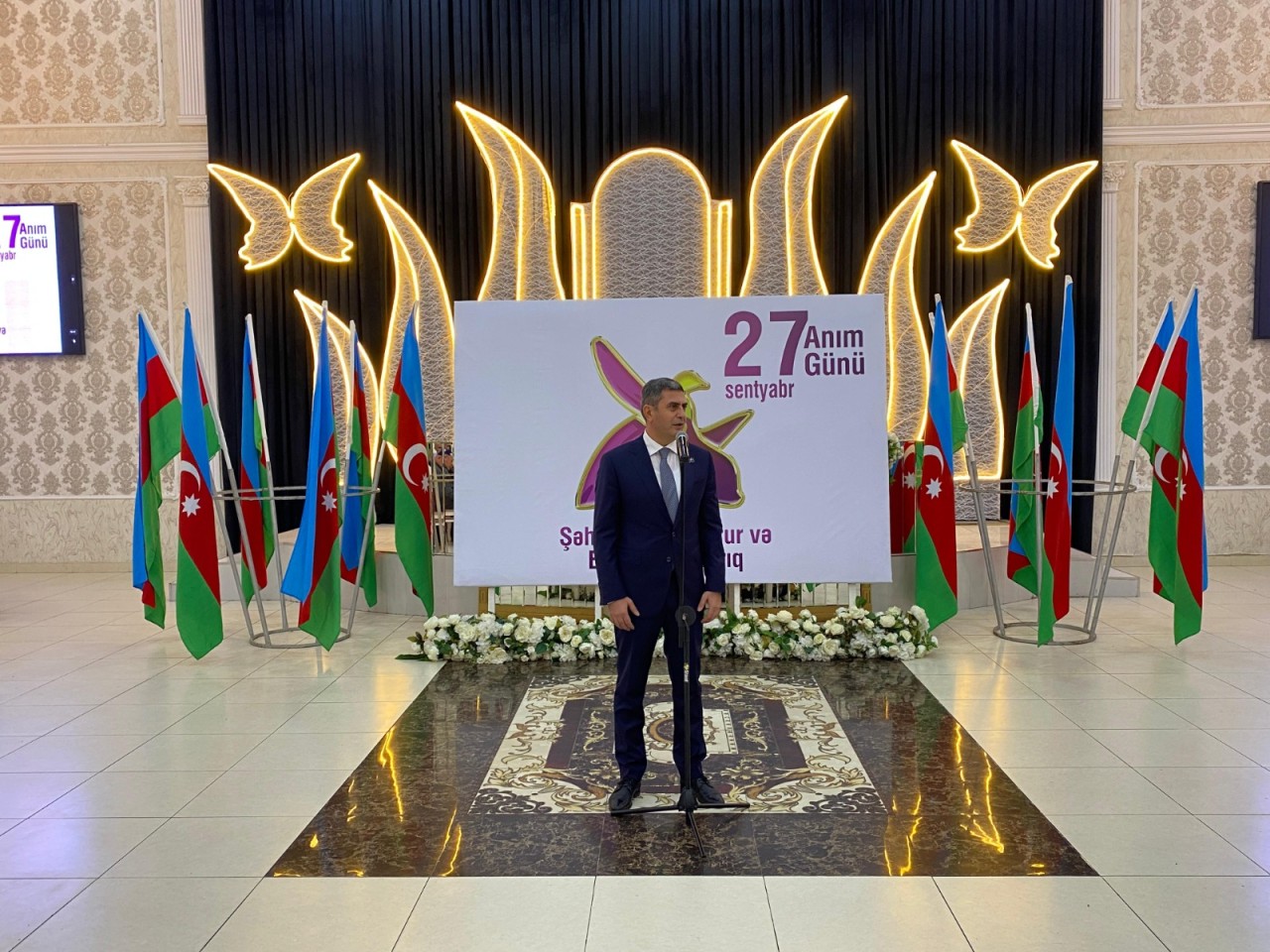 Xəzər rayonunda Anım günü ilə bağlı silsilə tədbirlər keçirilib - FOTOLAR